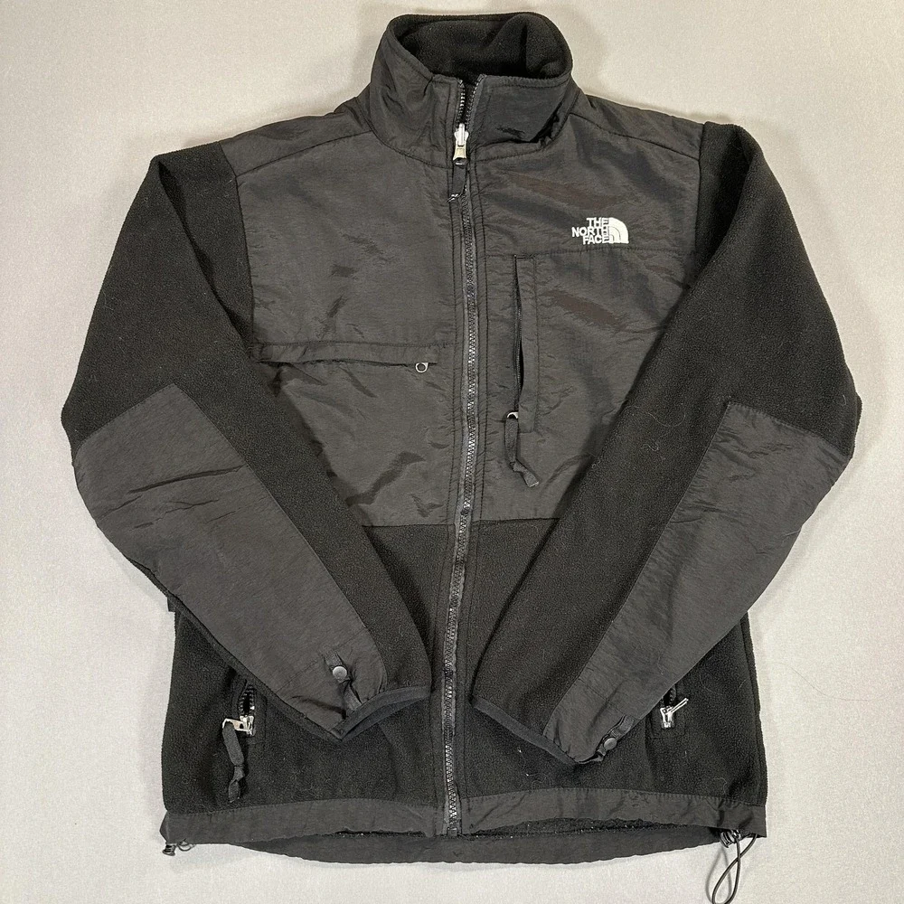 The North Face Jacket Mens Small Black Apex‎ 800 Fleece Full Zip Softshell